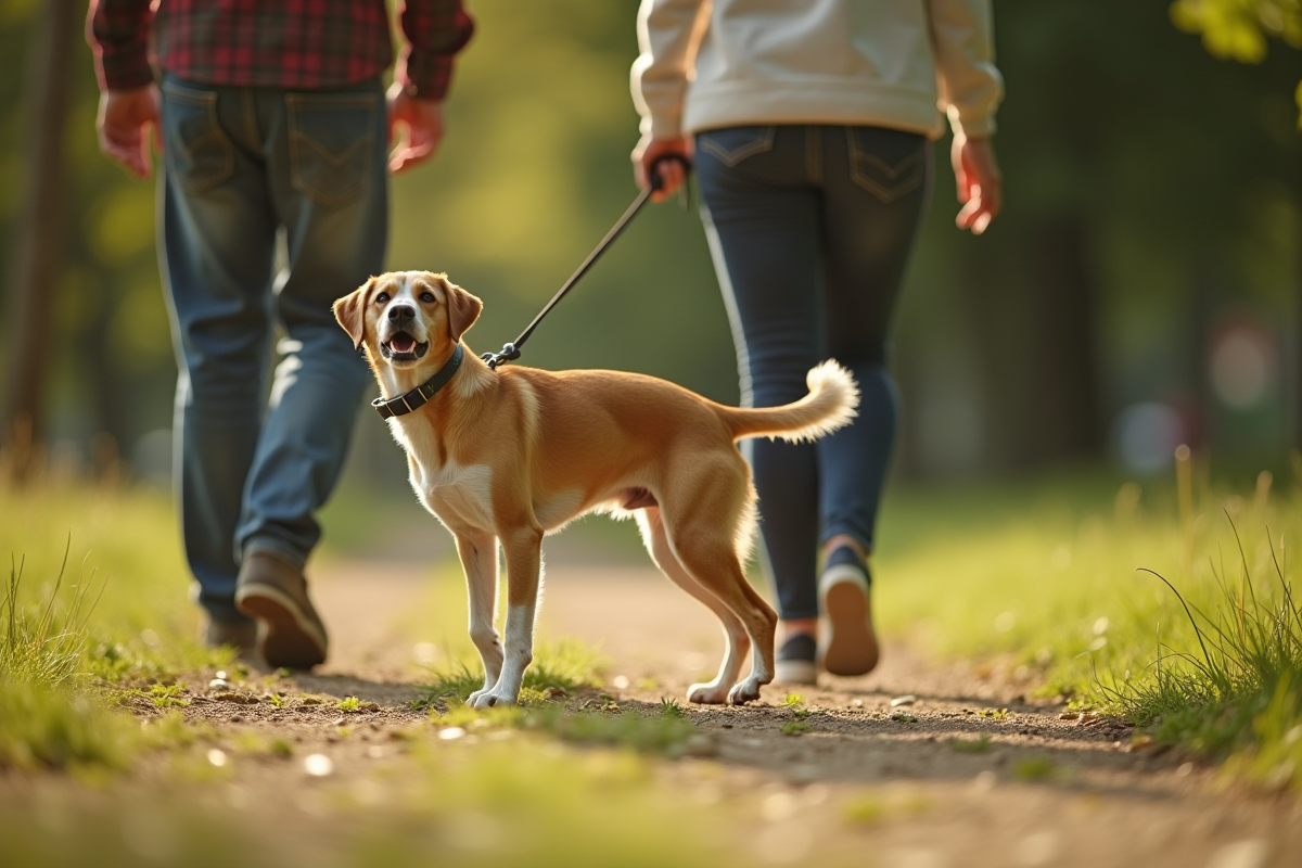 chien blessé